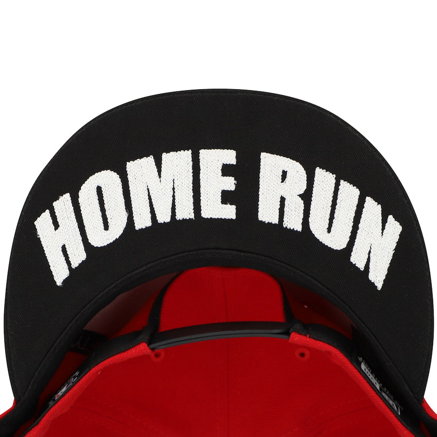 ニューエラ 9FIFTY スナップバック ニューヨーク メッツ THE 7 LINE MLB HOME RUN APPLE COLLECTION SNAPBACK SCARLET