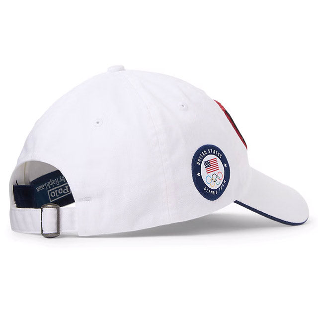 ポロ ラルフローレン USA代表 TEAM USA WHITE 2024 SUMMER SPORTS CAP