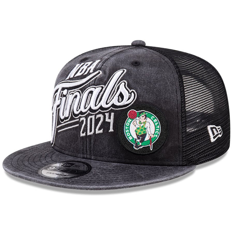 海外取寄 ニューエラ 9FIFTY ボストン セルティックス 2024 EASTERN CONFERENCE CHAMPIONS LOCKER ROOM SNAPBACK CAP BLACK