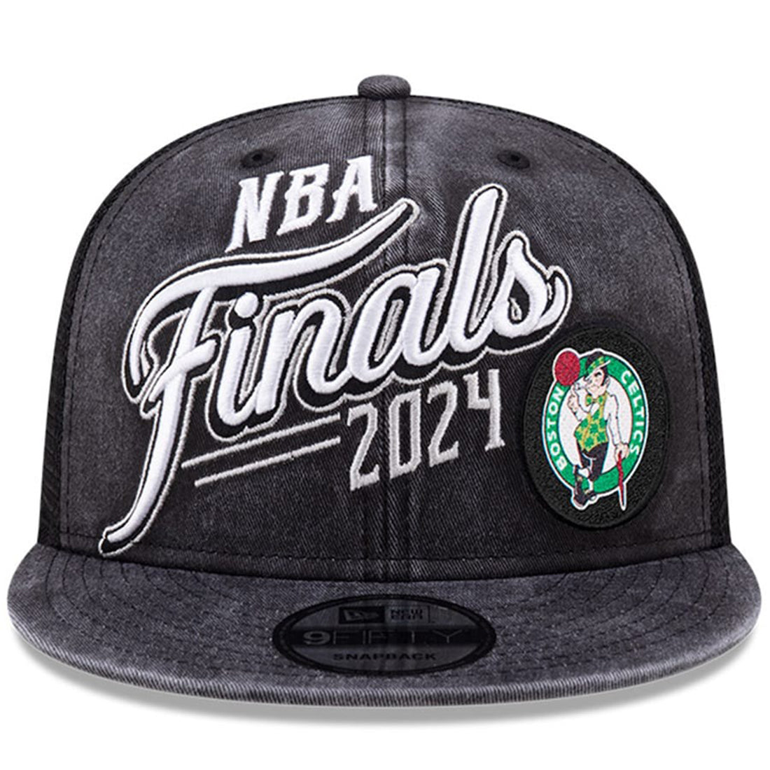 海外取寄 ニューエラ 9FIFTY ボストン セルティックス 2024 EASTERN CONFERENCE CHAMPIONS LOCKER ROOM SNAPBACK CAP BLACK