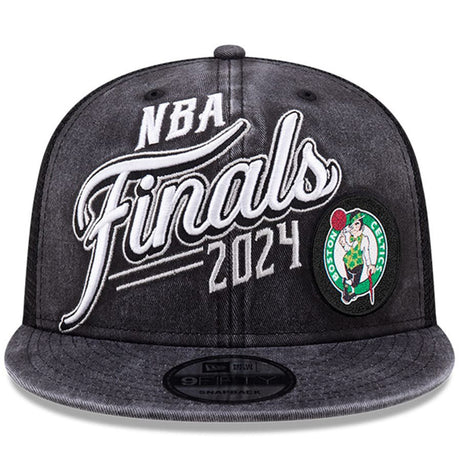 海外取寄 ニューエラ 9FIFTY ボストン セルティックス 2024 EASTERN CONFERENCE CHAMPIONS LOCKER ROOM SNAPBACK CAP BLACK