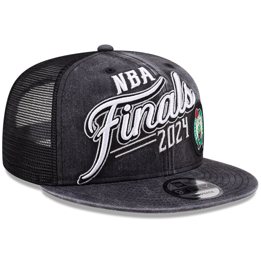海外取寄 ニューエラ 9FIFTY ボストン セルティックス 2024 EASTERN CONFERENCE CHAMPIONS LOCKER ROOM SNAPBACK CAP BLACK