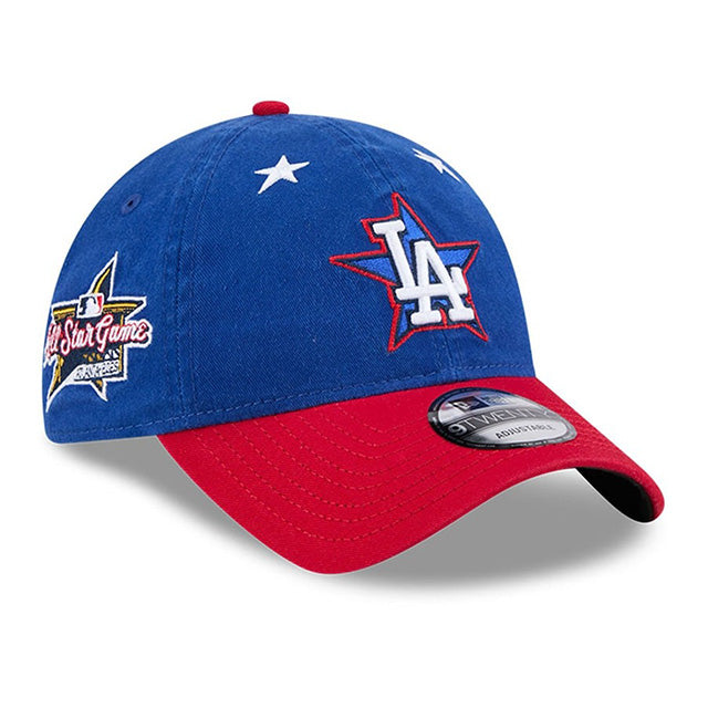 海外取寄 2025 MLB オールスターワークアウトモデル ニューエラ キャップ 9TWENTY ロサンゼルス ドジャース 2025 MLB ALL-STAR GAME WORKOUT STRAPBACK CAP BLUE