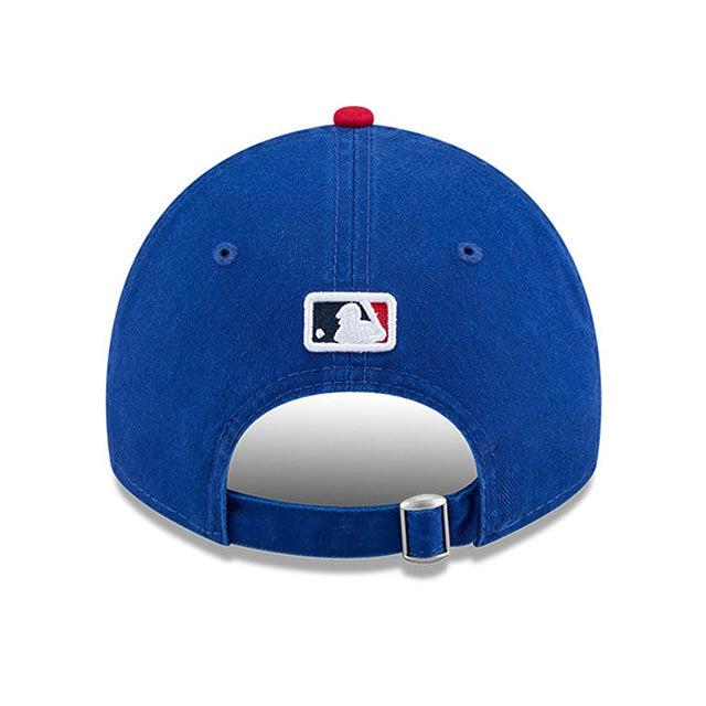 海外取寄 2025 MLB オールスターワークアウトモデル ニューエラ キャップ 9TWENTY シカゴ カブス 2025 MLB ALL-STAR GAME WORKOUT STRAPBACK CAP BLUE
