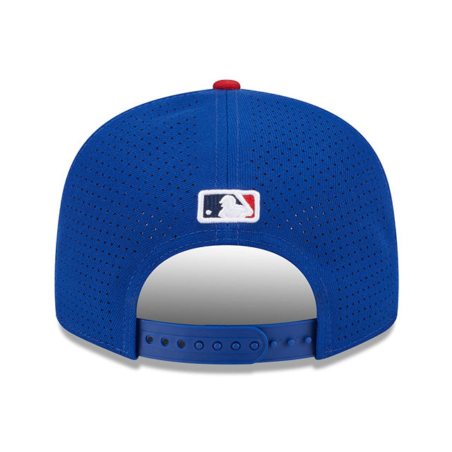 海外取寄 2025 MLB オールスターワークアウトモデル ニューエラ キャップ 9FIFTY ロサンゼルス ドジャース 2025 MLB ALL-STAR GAME WORKOUT SPLIT PANEL SNAPBACK CAP BLUE