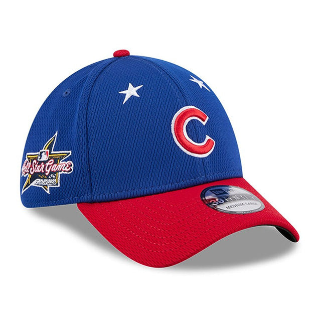 海外取寄 2025 MLB オールスターモデル ニューエラ キャップ 39THIRTY シカゴ カブス 2025 MLB ALL-STAR GAME CLASSIC FLEX FIT CAP BLUE
