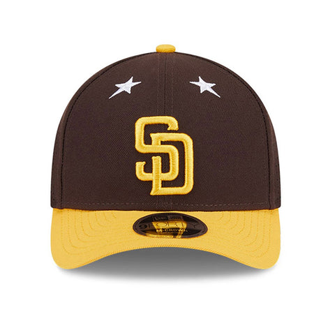 海外取寄 2025 MLB オールスターモデル ニューエラ 9FORTY M-CROWN スナップバック サンディエゴ パドレス 2025 MLB ALL-STAR GAME SNAPBACK CAP BROWN