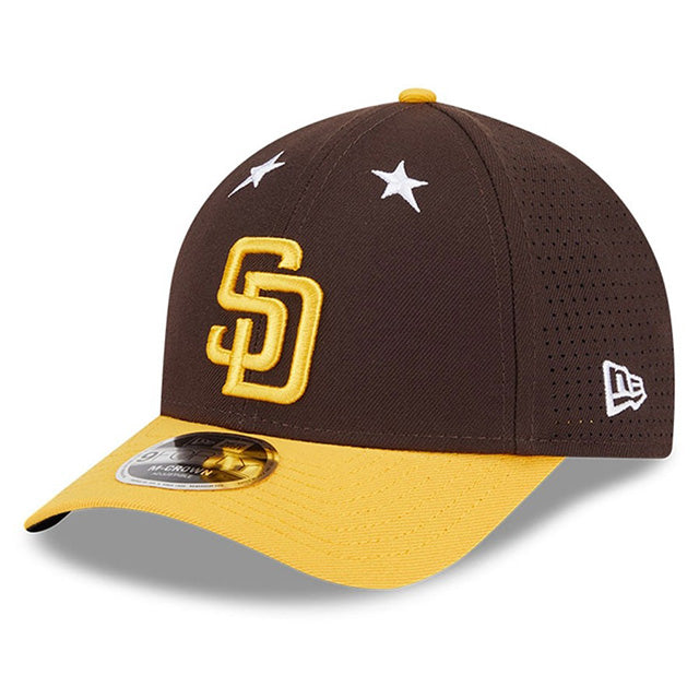 海外取寄 2025 MLB オールスターモデル ニューエラ 9FORTY M-CROWN スナップバック サンディエゴ パドレス 2025 MLB ALL-STAR GAME SNAPBACK CAP BROWN
