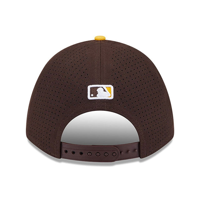 海外取寄 2025 MLB オールスターモデル ニューエラ 9FORTY M-CROWN スナップバック サンディエゴ パドレス 2025 MLB ALL-STAR GAME SNAPBACK CAP BROWN