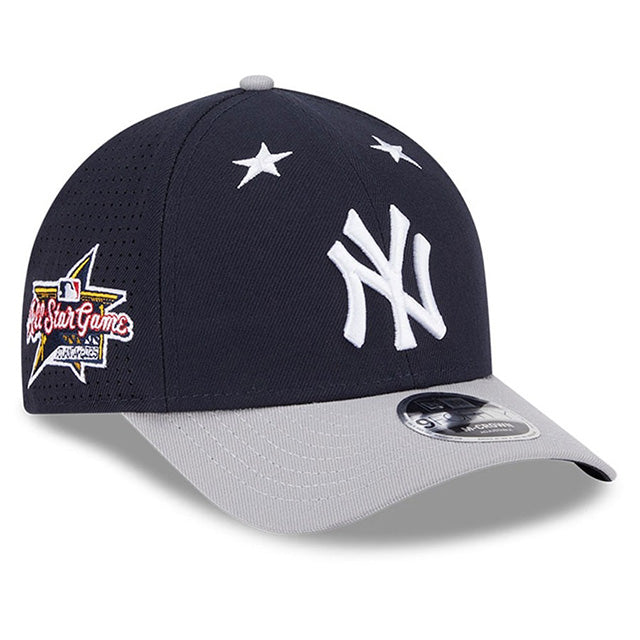海外取寄 2025 MLB オールスターモデル ニューエラ 9FORTY M-CROWN スナップバック ニューヨーク ヤンキース 2025 MLB ALL-STAR GAME SNAPBACK CAP NAVY