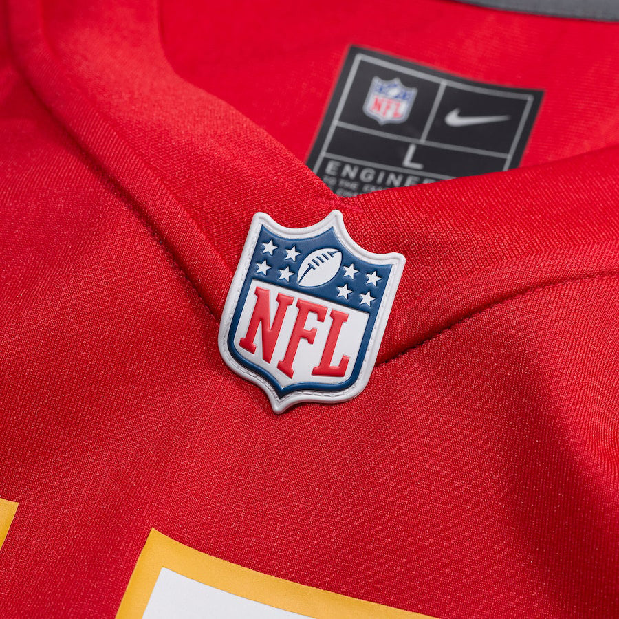 第59回スーパーボウル進出記念 海外取寄 ナイキ トラビス ケルシー カンザスシティ チーフス NFL SUPER BOWL LIX GAME JERSEY
