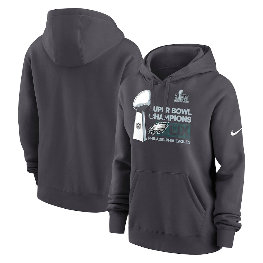 第59回スーパーボウル優勝記念 海外取寄 ナイキ フィラデルフィア イーグルス NFL SUPER BOWL LIX CHAMPIONS LOCKER ROOM TROPHY COLLECTION PULLOVER HOODIE