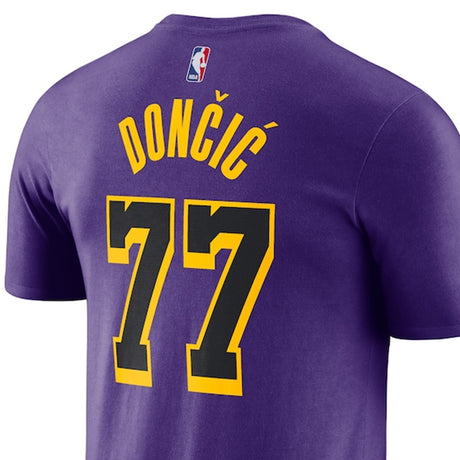 海外取寄 ルカ ドンチッチモデル ジョーダンブランド Tシャツ 2024-25 STATEMENT EDITION NAME NUMBER T-SHIRT PURPLE