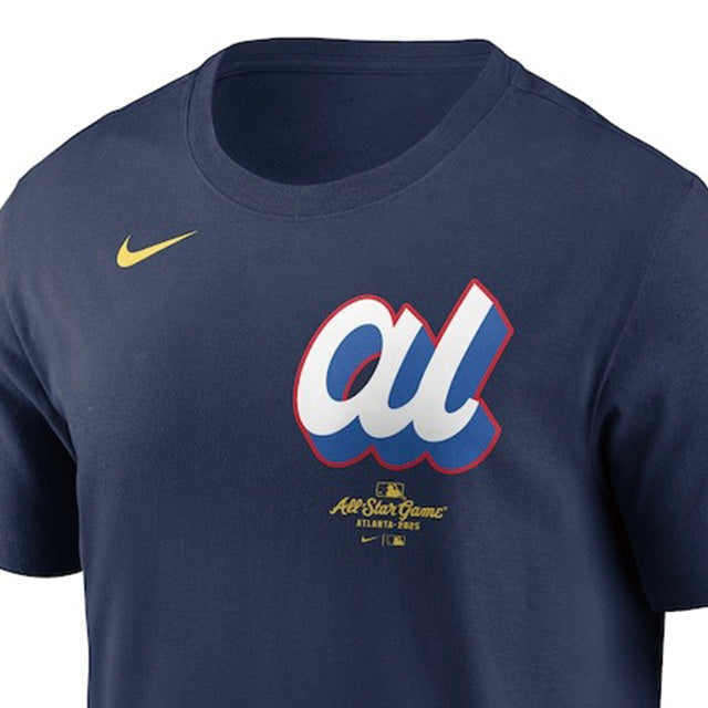海外取寄 NIKE 2025 MLB オールスター Tシャツ 2025 MLB ALL-STAR GAME AMERICAN LEAGUE T-SHIRT NAVY