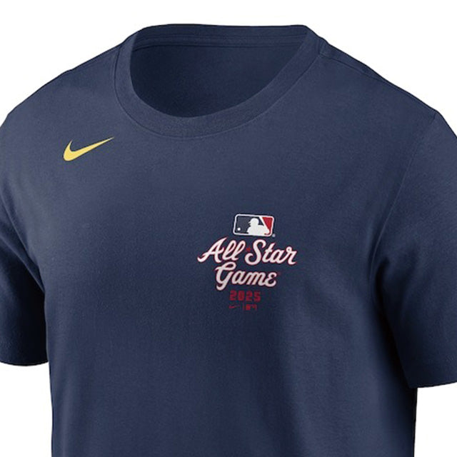 海外取寄 NIKE 2025 MLB オールスター Tシャツ 2025 MLB ALL-STAR GAME T-SHIRT NAVY ナイキ