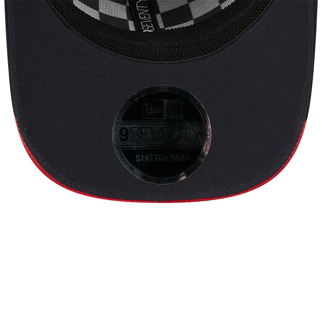 2025 MLB スピードウェイ クラシックモデル ニューエラ キャップ 9SEVENTY アトランタ ブレーブス 2025 MLB SPEEDWAY CLASSIC STRETCH SNAPBACK CAP NAVY