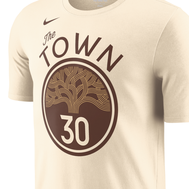 海外取寄 ステフィン カリーモデル ナイキ Tシャツ 2025-26 CITY EDITION NAME&NUMBER T-SHIRT TAN NIKE