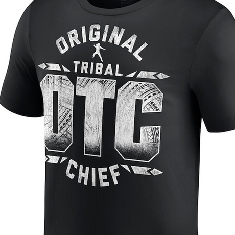 ローマン レインズモデル WWE AUTHENTIC Tシャツ OTC 10-STAR T-SHIRT BLACK