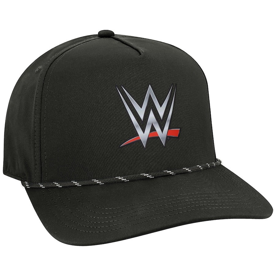 海外取寄 WWE AUTHENTIC キャップ WWE LOGO CADDY BLACK SNAPBACK CAP