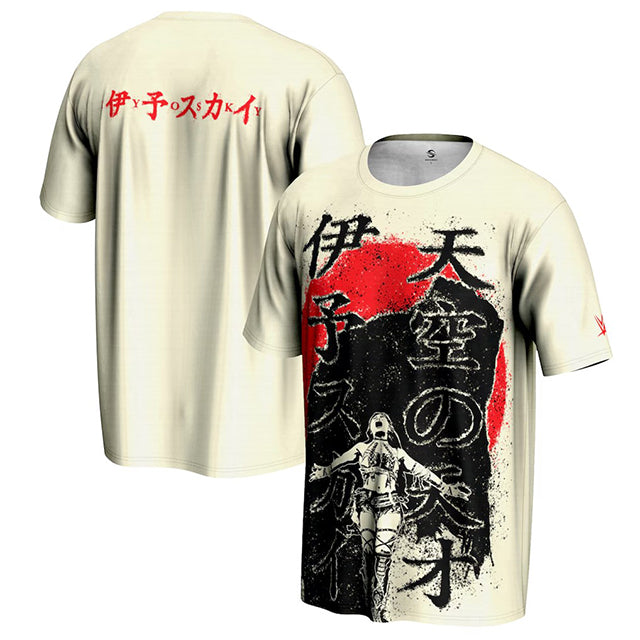 海外取寄 イヨ スカイ WWE Tシャツ PROSPHERE JAPANESE T-SHIRT CREAM