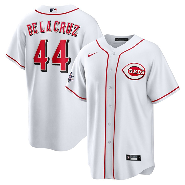 エリー デラクルーズモデル 海外取寄 ナイキ 2025 MLB オールスター レプリカユニフォーム 2025 MLB ALL-STAR GAME HOME REPLICA PLAYER JERSEY WHITE