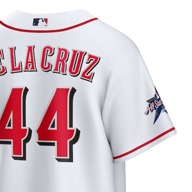 エリー デラクルーズモデル 海外取寄 ナイキ 2025 MLB オールスター レプリカユニフォーム 2025 MLB ALL-STAR GAME HOME REPLICA PLAYER JERSEY WHITE