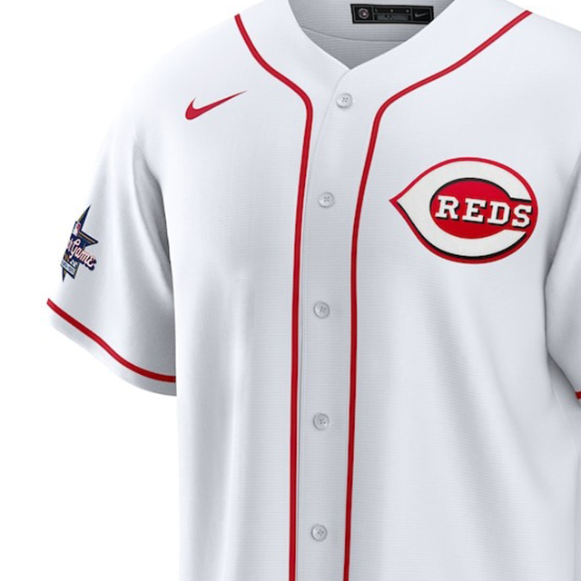 エリー デラクルーズモデル 海外取寄 ナイキ 2025 MLB オールスター レプリカユニフォーム 2025 MLB ALL-STAR GAME HOME REPLICA PLAYER JERSEY WHITE