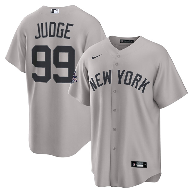 アーロン ジャッジモデル 海外取寄 ナイキ 2025 MLB オールスター レプリカユニフォーム 2025 MLB ALL-STAR GAME ROAD LIMITED REPLICA PLAYER JERSEY GRAY