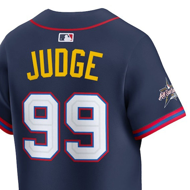 アーロン ジャッジモデル 海外取寄 ナイキ 2025 MLB オールスター レプリカユニフォーム 2025 MLB ALL-STAR EDITION LIMITED NATIONAL LEAGUE PLAYER JERSEY NAVY