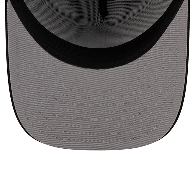 海外取寄 ニューエラ キャップ 9FIFTY スナップバック オクラホマシティ サンダー 2025 NBA FINALS CHAMPIONS LOCKER ROOM ROPE A-FRAME 9FIFTY SNAPBACK CAP BLACK