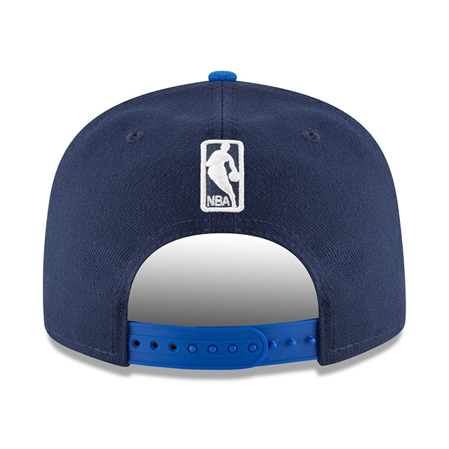 海外取寄 ニューエラ キャップ 9FIFTY オクラホマシティ サンダー 2025 NBA FINALS CHAMPIONS SIDE PATCH ADJUSTABLE CAP NAVY-BLUE