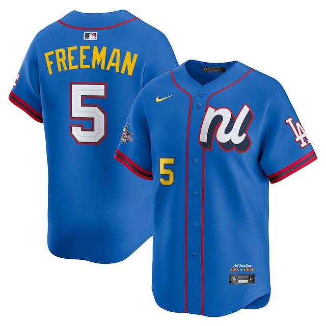 フレディ フリーマンモデル 海外取寄 ナイキ 2025 MLB オールスター レプリカユニフォーム 2025 MLB ALL-STAR EDITION LIMITED NATIONAL LEAGUE PLAYER JERSEY BLUE