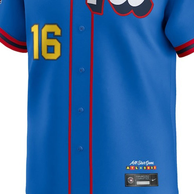 ウィル スミスモデル 海外取寄 ナイキ 2025 MLB オールスター レプリカユニフォーム 2025 MLB ALL-STAR EDITION LIMITED NATIONAL LEAGUE PLAYER JERSEY BLUE