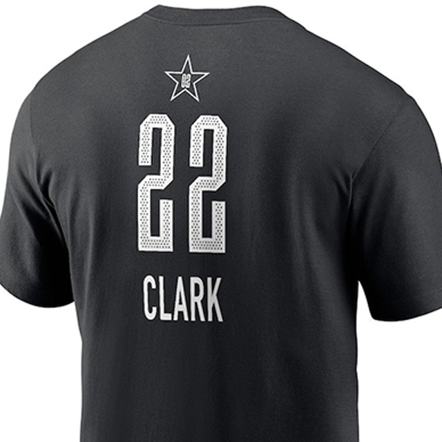 海外取寄 ケイトリン・クラークモデル ジョーダンブランド バスケ オールスター インディアナ フィーバー 2025 WNBA ALL STAR GAME NAME&NUMBER T-SHIRT BLACK