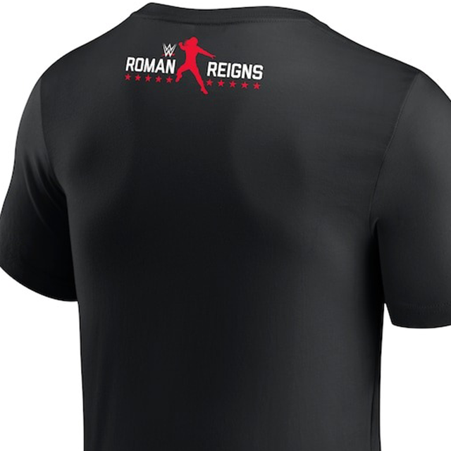 ローマン レインズモデル 海外取寄 WWE AUTHENTIC Tシャツ OTC 1 T-SHIRT BLACK