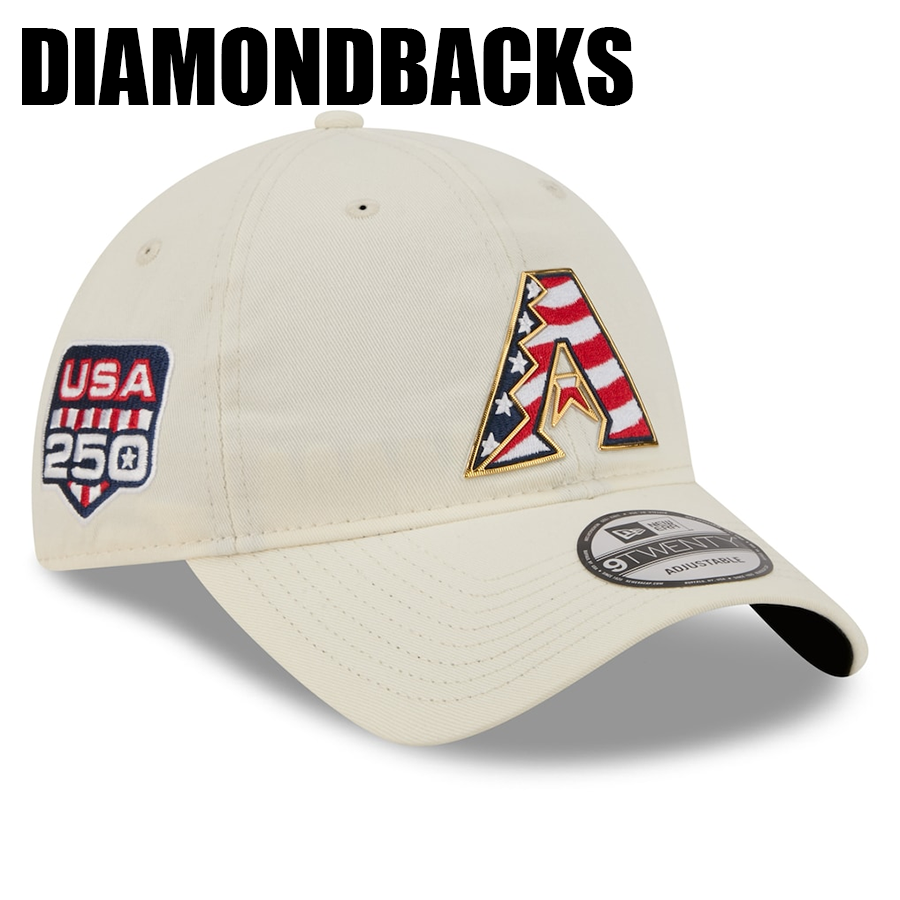 独立記念日モデル ニューエラ キャップ 9TWENTY MLB 2026 JULY 4TH STARS N STRIPES STRAPBACK CAP CREAM