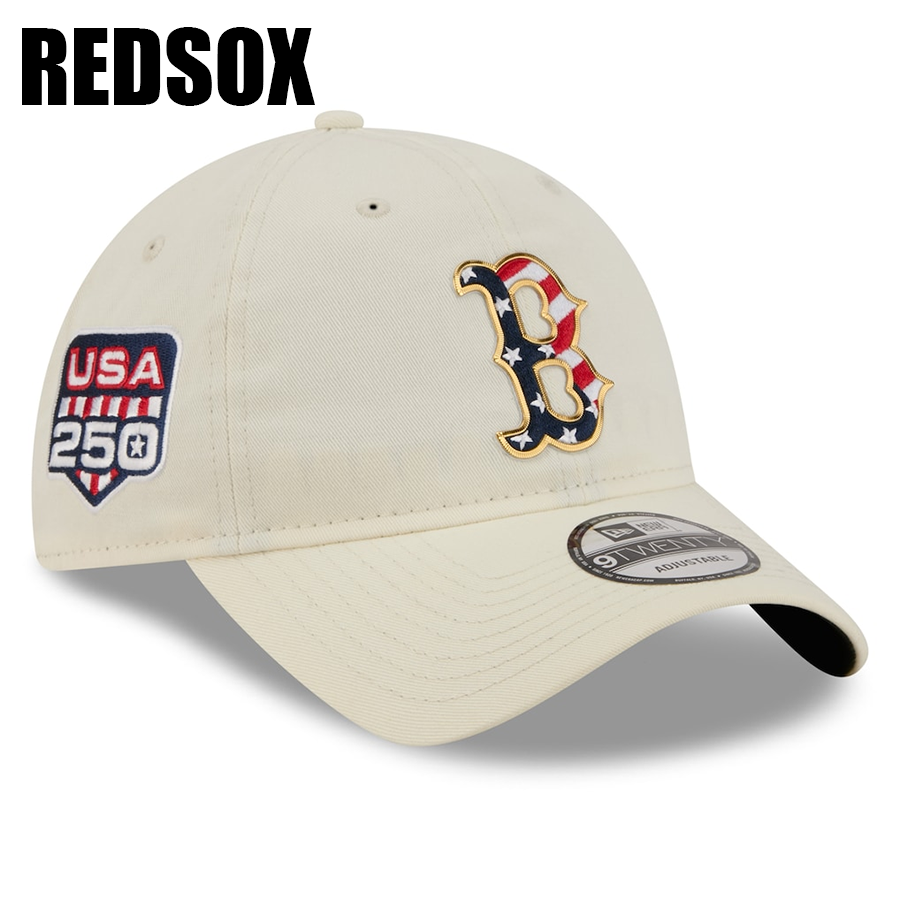 独立記念日モデル ニューエラ キャップ 9TWENTY MLB 2026 JULY 4TH STARS N STRIPES STRAPBACK CAP CREAM