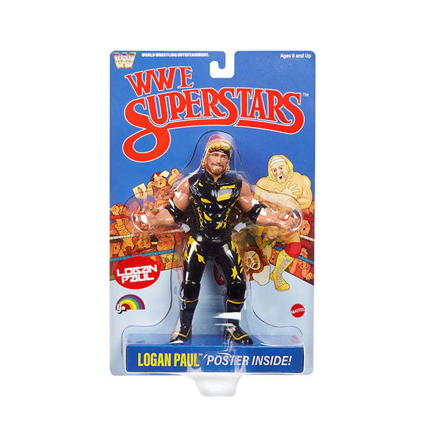 ローガン ポールモデル WWE アクションフィギュア MATTEL LJN SUPERSTARS