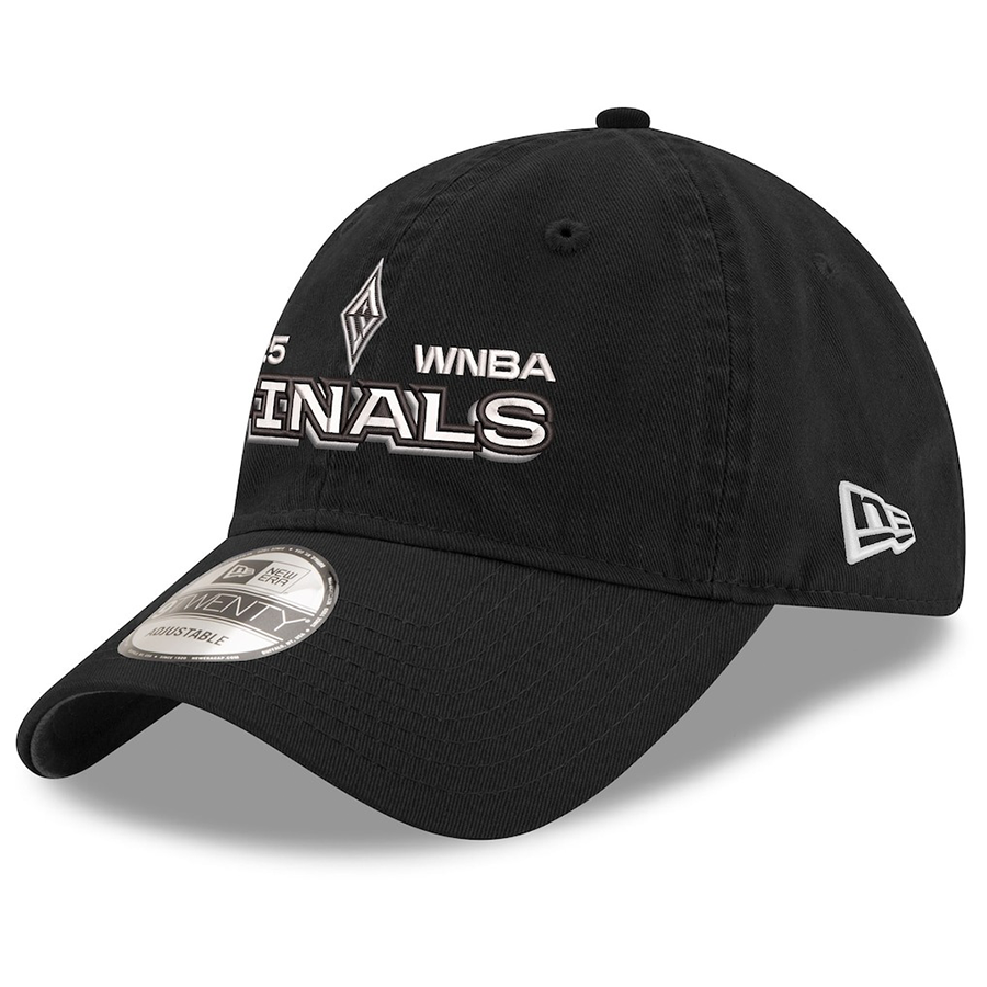 海外取寄 ニューエラ キャップ 9TWENTY ラスベガス・エーシズ 2025 WNBA FINALS ADJUSTABLE CAP BLACK