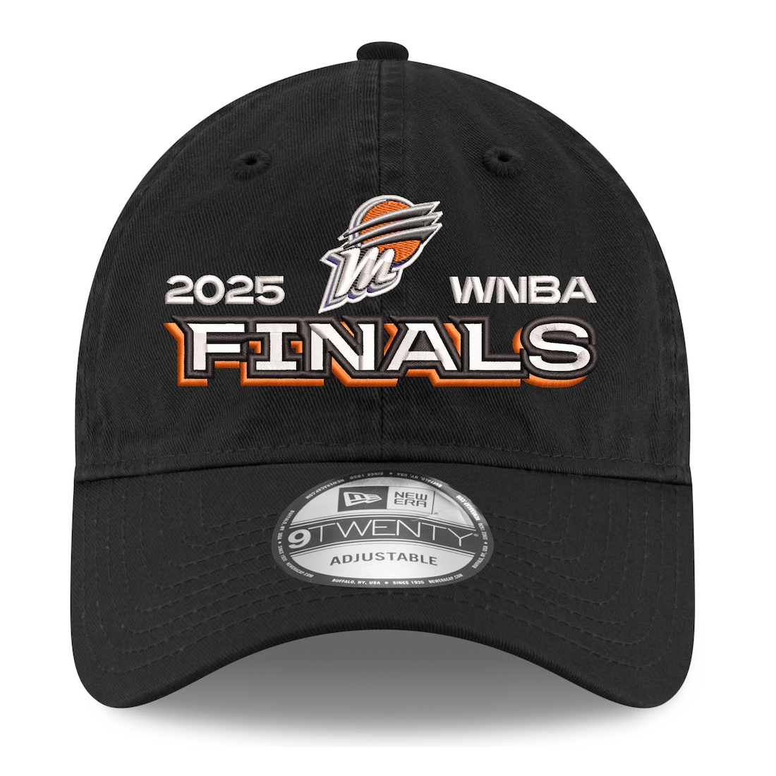 海外取寄 ニューエラ キャップ 9TWENTY フェニックス マーキュリー 2025 WNBA FINALS ADJUSTABLE CAP BLACK