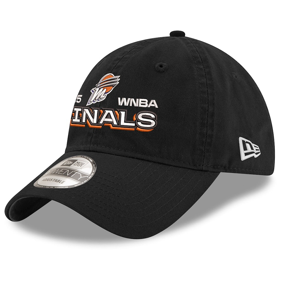 海外取寄 ニューエラ キャップ 9TWENTY フェニックス マーキュリー 2025 WNBA FINALS ADJUSTABLE CAP BLACK