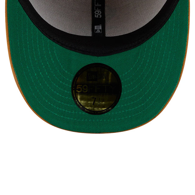 海外取寄 ニューエラ ティンバーランド キャップ PC59FIFTY ボストン レッドソックス MLB PRE-CURVED FITTED CAP WHEAT