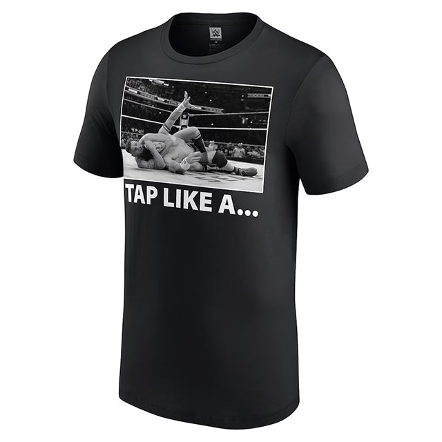 グンターモデル ジョン シナ引退試合 海外取寄 WWE AUTHENTIC Tシャツ WILL TAP LIKE A T-SHIRT BLACK