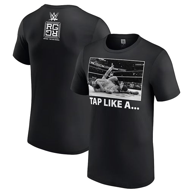 グンターモデル ジョン シナ引退試合 海外取寄 WWE AUTHENTIC Tシャツ WILL TAP LIKE A T-SHIRT BLACK