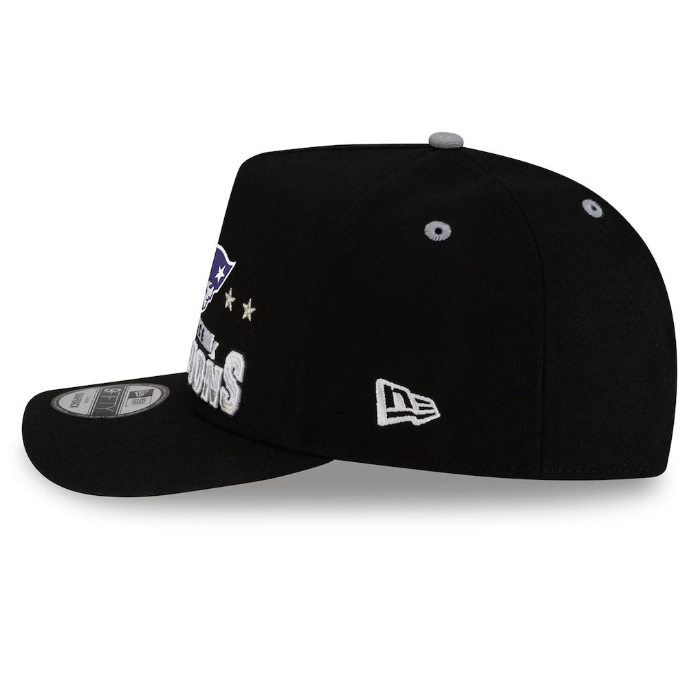 第60回スーパーボウル進出記念 海外取寄 ニューエラ 9FIFTY ニューイングランド ペイトリオッツ NFL AFC CHAMPIONS LOCKER ROOM TROPHY COLLECTION A-FRAME SNAPBACK