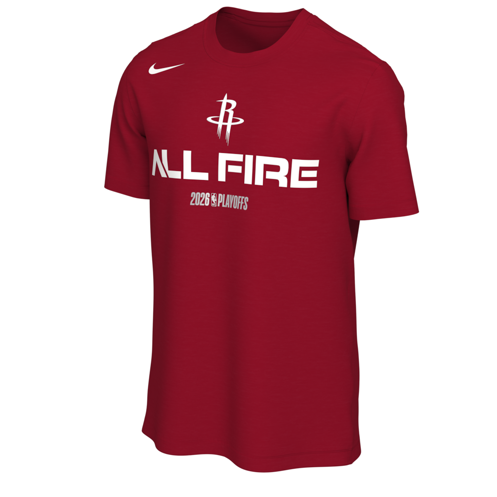 海外取寄 ナイキ Tシャツ ヒューストン ロケッツ 2026 NBA PLAYOFFS MANTRA T-SHIRT RED