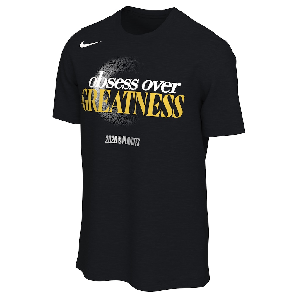 海外取寄 ナイキ Tシャツ ロサンゼルス レイカーズ 2026 NBA PLAYOFFS MANTRA T-SHIRT BLACK