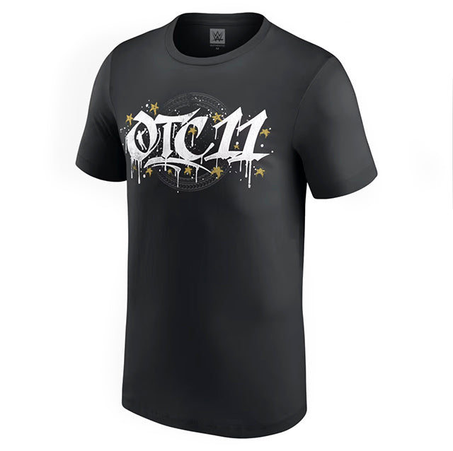 ローマン レインズモデル x ジェイレン ブランソン 海外取寄 WWE AUTHENTIC Tシャツ OTC T-SHIRT BLACK