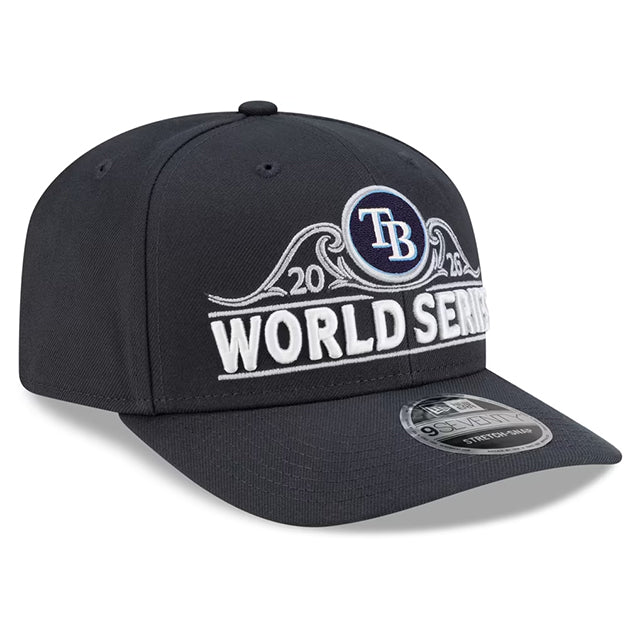 ア・リーグ優勝記念ロッカールームモデル 海外取寄 ニューエラキャップ タンパベイ レイズ 9SEVENTY 2026 AMERICAN LEAGUE CHAMPIONS LOCKER ROOM SNAPBACK CAP CHARCOAL