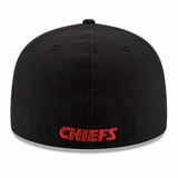 ニューエラ 59FIFTY カンザスシティ チーフス NFL SUPER BOWL LVIII CHAMPIONS FITTED CAP BLACK